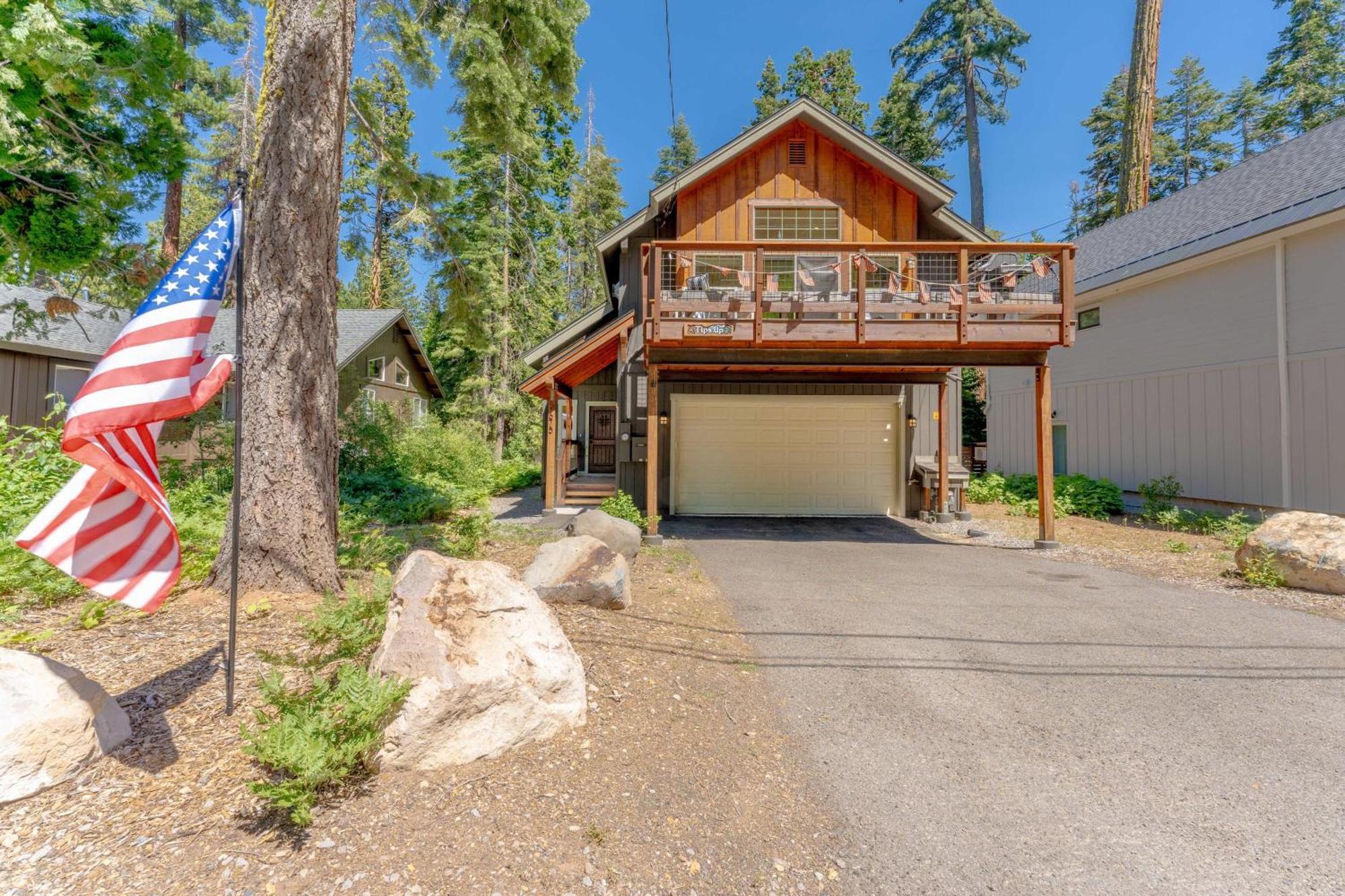 タホシティ Idyllic 4Br Tahoe Cabin With Hot Tubヴィラ エクステリア 写真