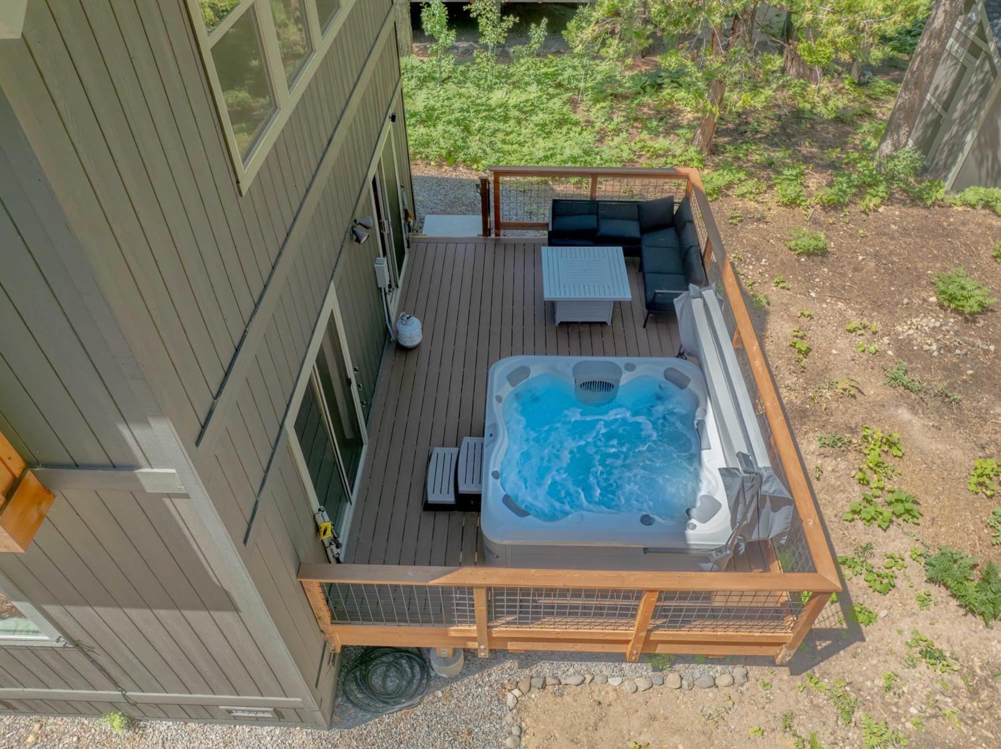 タホシティ Idyllic 4Br Tahoe Cabin With Hot Tubヴィラ エクステリア 写真